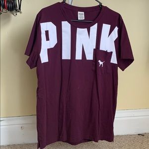 Victoria's Secret Pink Logo Tee